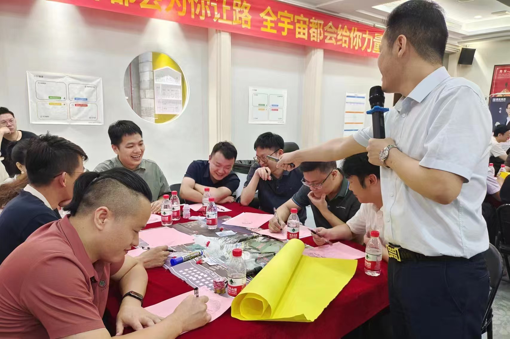 《目标管理》沙盘演练现场 1