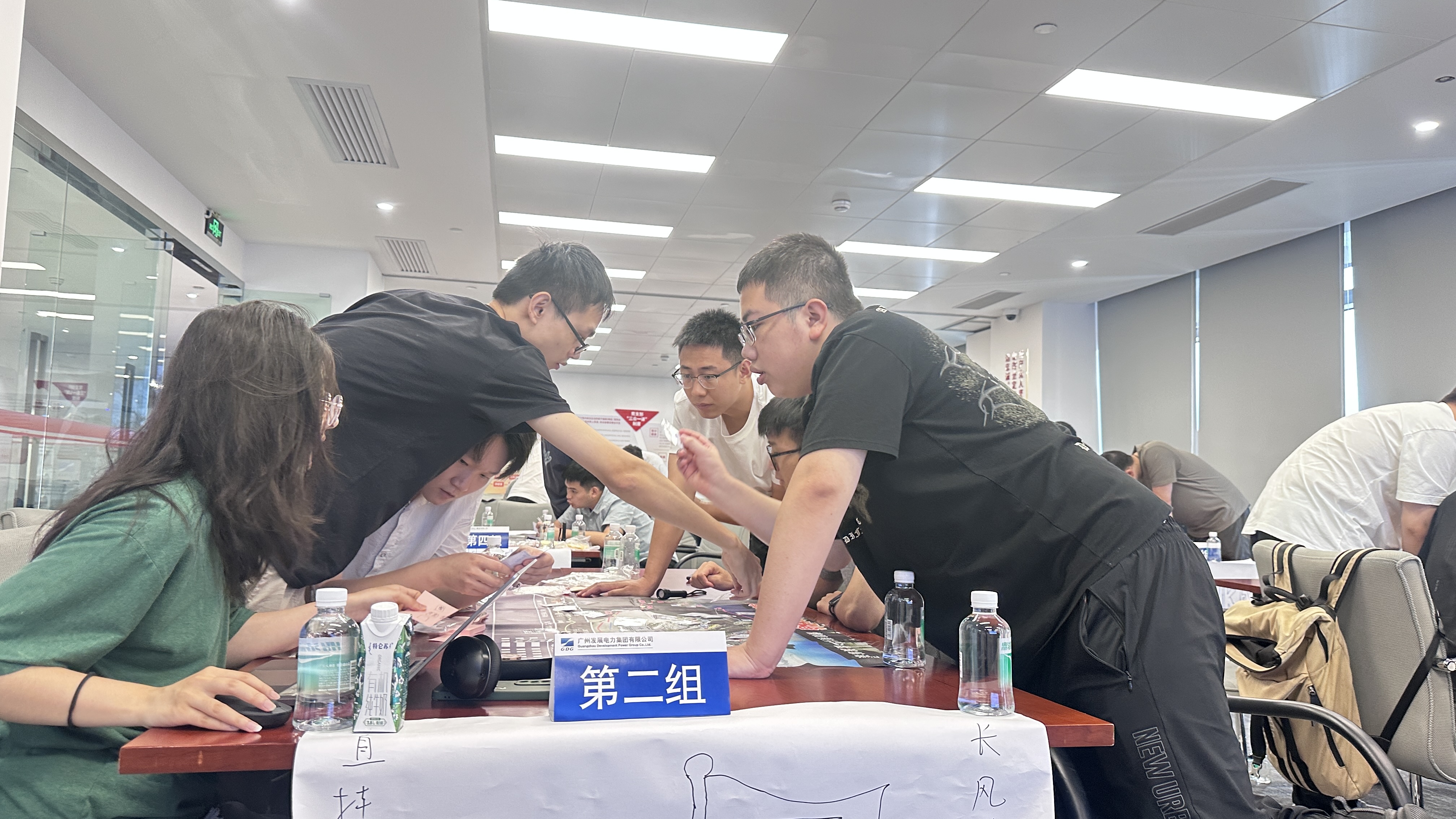 《目标管理》沙盘演练现场 5