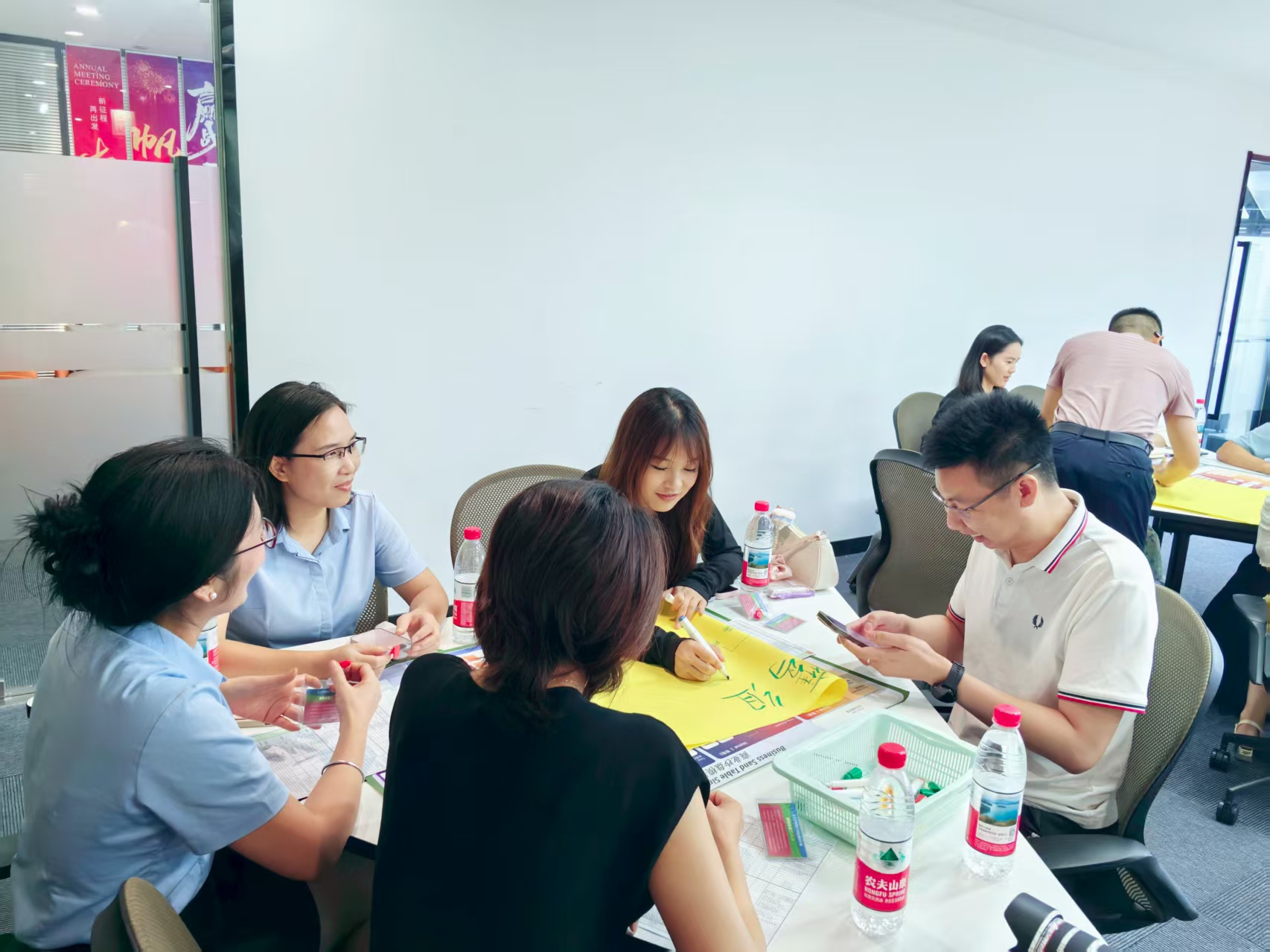 《人才战略》沙盘演练现场 4